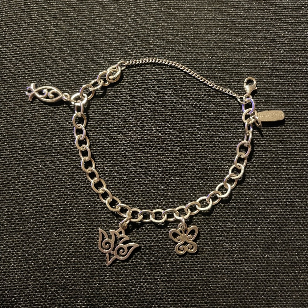 James Avery Silver Charm Bracelet